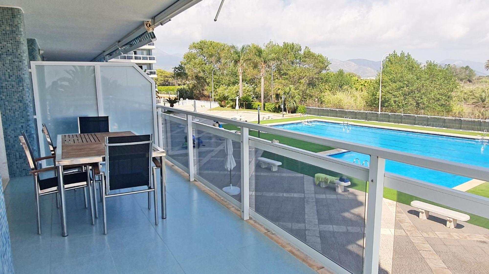 Aigua Blava Primera Linea - Alquiler Solo Familias Playa de Gandia Buitenkant foto