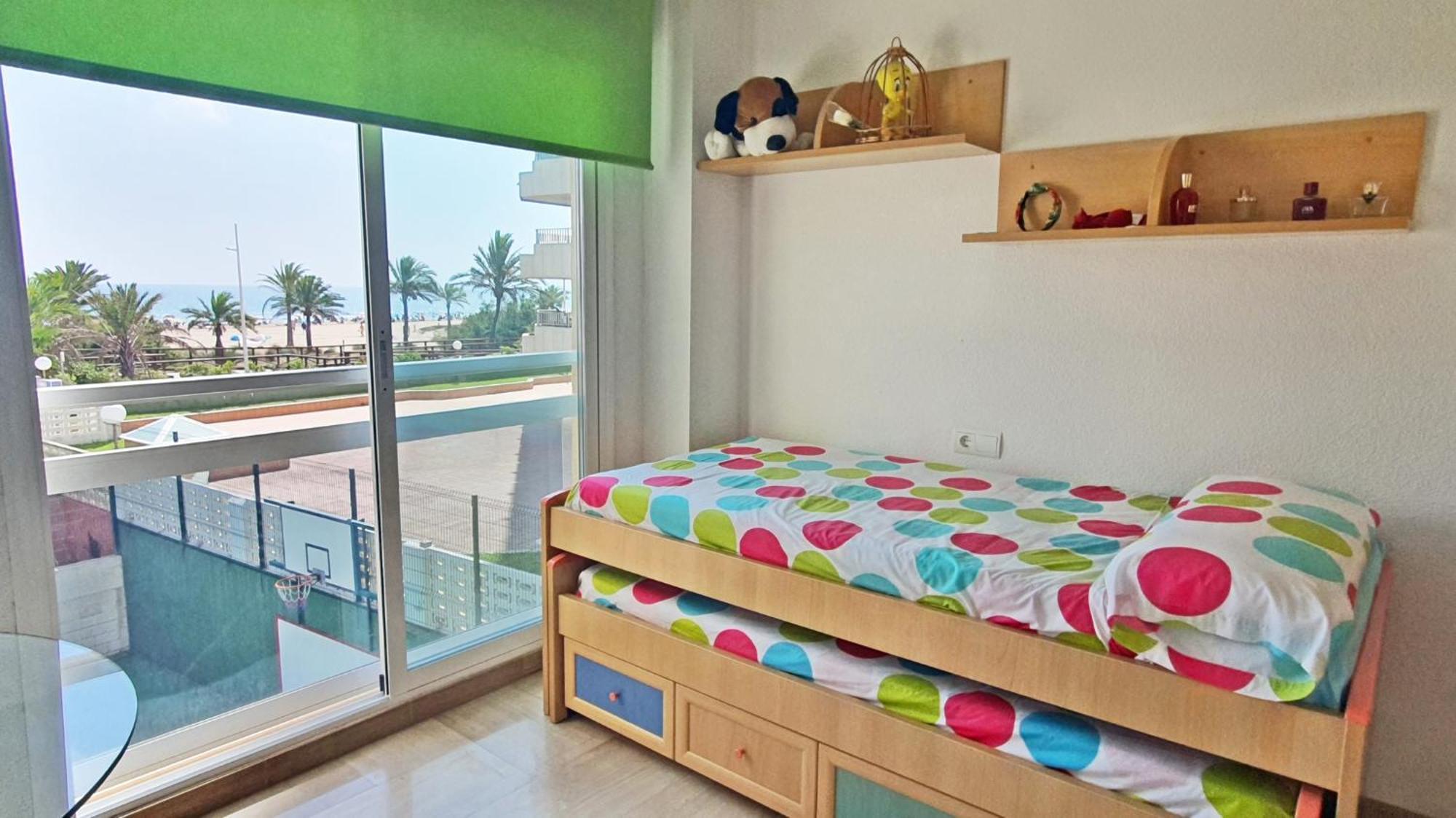 Aigua Blava Primera Linea - Alquiler Solo Familias Playa de Gandia Buitenkant foto