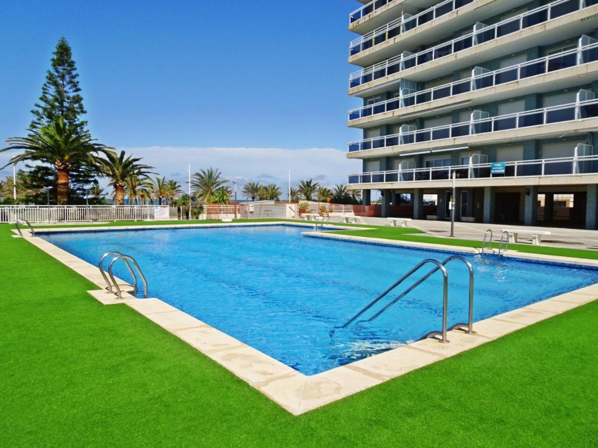 Aigua Blava Primera Linea - Alquiler Solo Familias Appartement Playa de Gandia Buitenkant foto