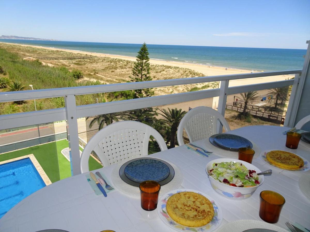 Aigua Blava Primera Linea - Alquiler Solo Familias Playa de Gandia Buitenkant foto