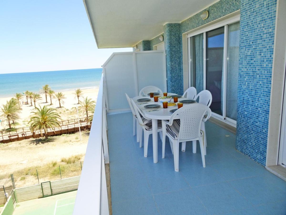 Aigua Blava Primera Linea - Alquiler Solo Familias Appartement Playa de Gandia Buitenkant foto