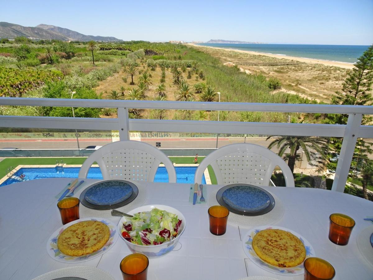 Aigua Blava Primera Linea - Alquiler Solo Familias Appartement Playa de Gandia Buitenkant foto