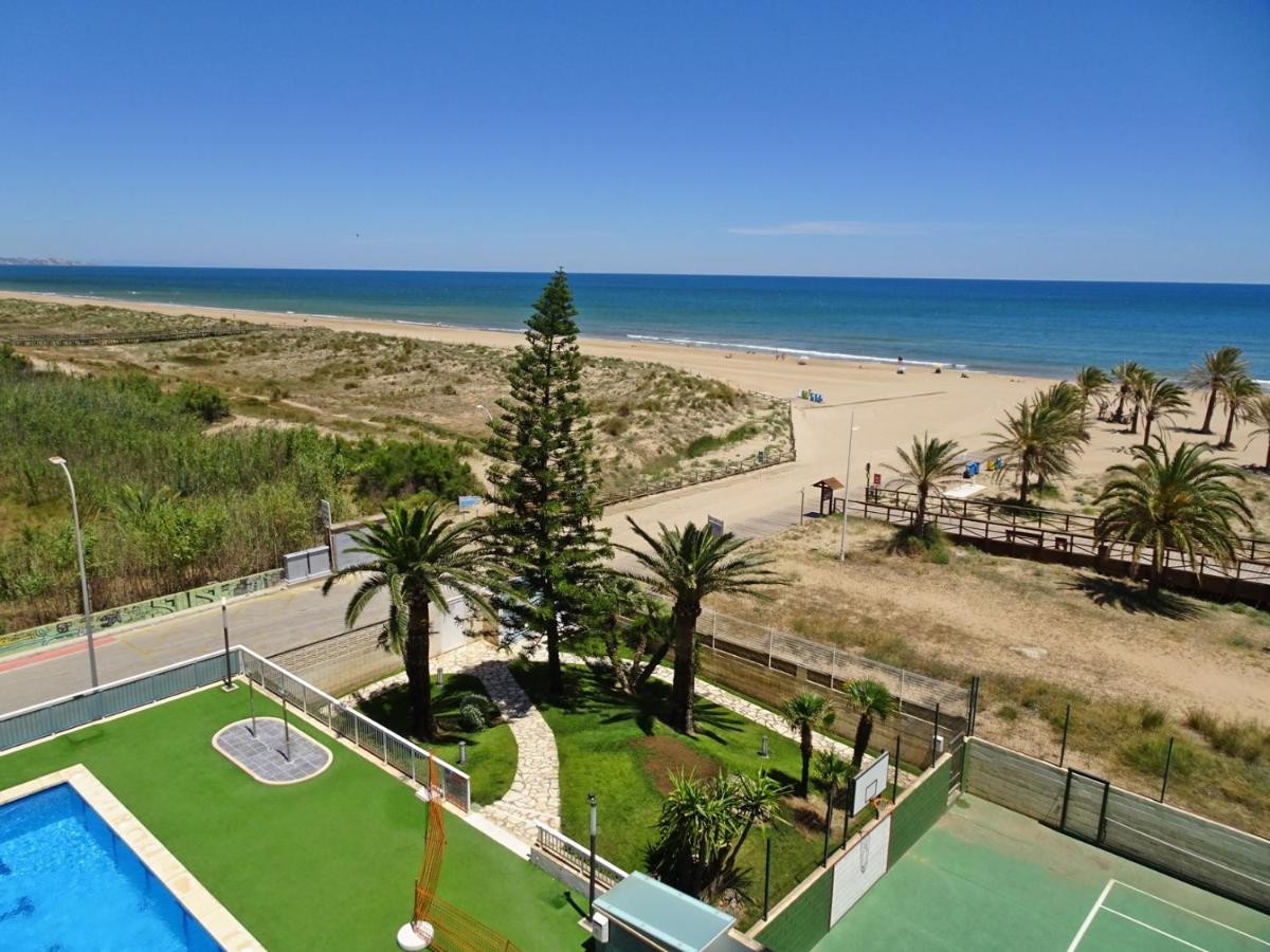 Aigua Blava Primera Linea - Alquiler Solo Familias Appartement Playa de Gandia Buitenkant foto